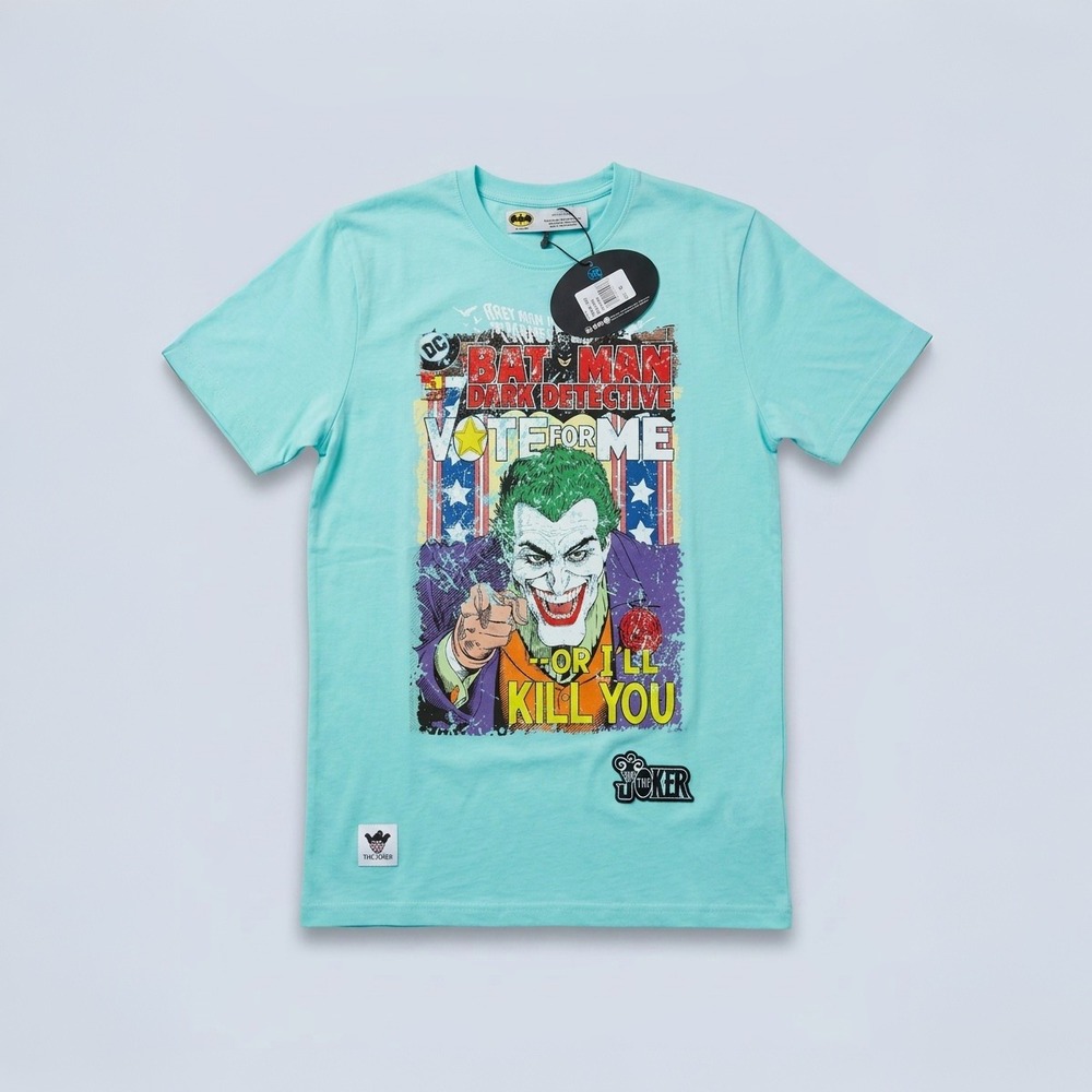 Freeze Max x DC Comics The Joker Batman Dark Detective T-Shirt Mens Small NWT